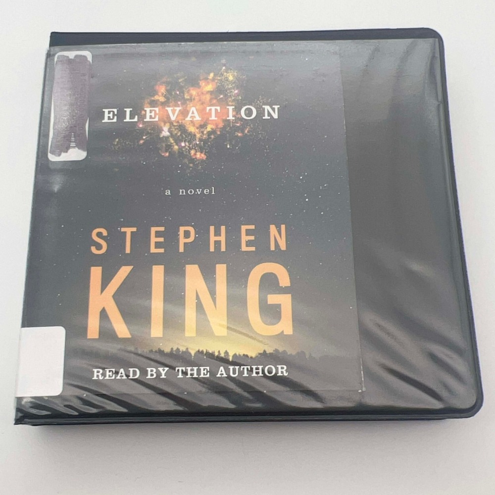 Stephen King Elevation Unabridged Audiobook CD‎ Set Read by Author EUC